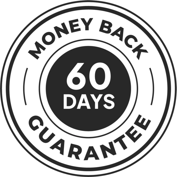 60-day money-back guarantee